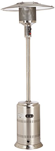 Fire Sense Commercial Patio Heater, Unpainted Stainless Steel