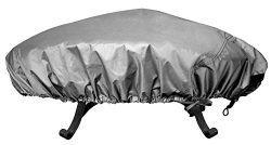 Leader Accessories 100% Waterproof Heavy Duty Outdoor Patio Round Fire Pit Cover 60 Inch in.D
