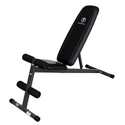 Exercise Utility Bench for Upright, Incline, Decline, and Flat Exercise SB-261W