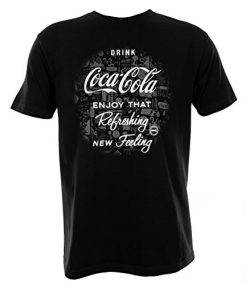 Coca-cola “Drink Coca-Cola” Men’s Black T-shirt (Medium)