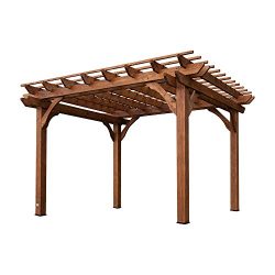 Backyard Discovery Cedar Pergola 12′ by 10′