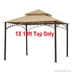 Abccanopy Replacement Canopy roof for Target Madaga Gazebo (beige)