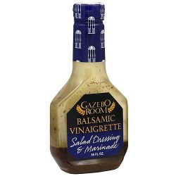 Gazebo Room Balsamic Vinaigrette Salad Dressing & Marinade (Pack of 2) 16 Oz