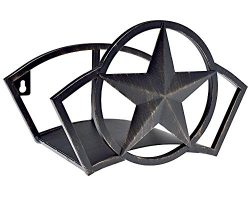 Liberty Garden Products 234 Wall Mount Star Garden Hose Butler, Holds 125-Feet of 5/8″ Hos ...