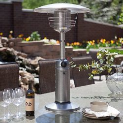 AZ Patio Heater Portable Gunmetal Tabletop Heater