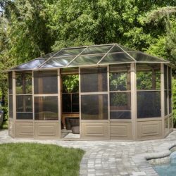 Gazebo Penguin 41218 All-Season Solarium, 12-feet by 18-Feet