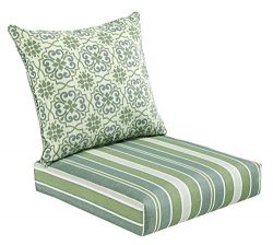 Bossima Indoor and Outdoor Cushion, Comfortable Deep Seat Design, Premium 24 inch Replacement Cu ...