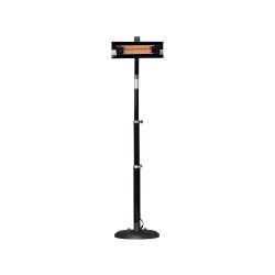 Fire Sense Telescoping Infrared Indoor/Outdoor Patio Heater, Black