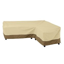Classic Accessories 55-880-011501-RT Veranda Patio L-Shaped Sectional Sofa Cover, Right Facing