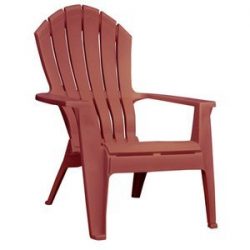 Adams Mfg 8371-95-3900 Merlot Adirondack Chair Resin, Patio Chairs