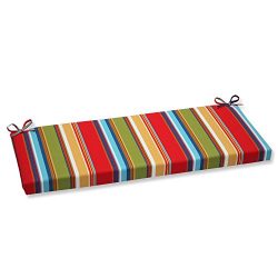 Pillow Perfect Outdoor Westport Garden Bench Cushion, Multicolored