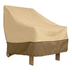 Classic Accessories Veranda Patio Lounge/Club Chair Cover – Durable and Water Resistant Pa ...