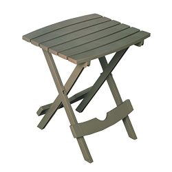 Adams Manufacturing 8500-13-3900 Quik Fold Side Table, Gray