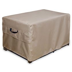 ULT Cover Patio Deck Box/Storage Bench Cover, 100% Waterproof Outdoor Coffee Table Cover and Ott ...