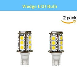 Makergroup T3 T5 T10 921 194 Miniature Wedge LED Light Bulb High Brightness 12VAC/DC 3Watt Warm  ...