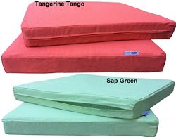 8 Pack Outdoor Patio Chair Washable Cushion Pillow Seat Covers 20″ X 18″ – Rep ...