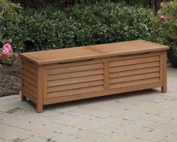 Home Styles 5661-25 Montego Bay Deck Box, Eucalyptus Finish