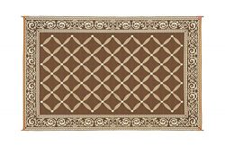 Reversible Mats 116097 Brown/Beige 6’x9′ RV Patio Mat