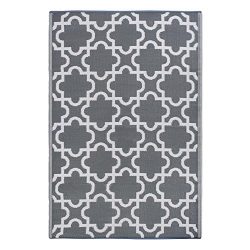 DII Moroccan Indoor/Outdoor Lightweight Reversible Fade Resistant Area Rug, Great For Patio, Dec ...