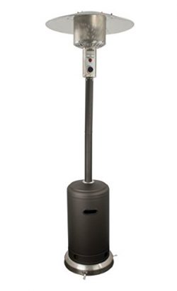 Hiland PRM-M-48 Matte Bronze Propane Patio Heater, Brown