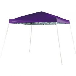 Ozark Trail 10×10 Slant Leg Instant Canopy/Gazebo Shelter (Purple)