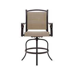 Signature Design by Ashley P317-130 Bass Lake Patio Barstool, Beige