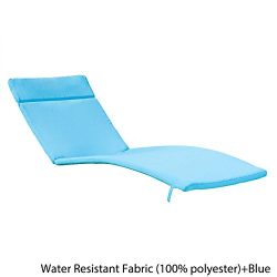 Lakeport Patio ~Outdoor Chaise Lounge Chair Cushions (Only)(Set of 2)(Blue)
