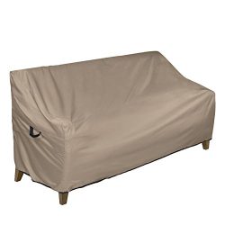 ULT Cover 100% Waterproof Outdoor Sofa Cover Durable Patio Loveseat/Bench Covers 86″(L)x30 ...