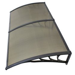 Super Deal 40″x 80″ Overhead Door Window Outdoor Awning Door Canopy Patio Cover Mode ...