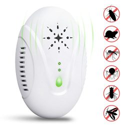 Ultrasonic Pest Repeller, Caffox [2018 Upgrade Version] Electronic Pest Control Repeller Plug In ...