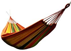 Honesh Outdoor Leisure Double 2 Person Cotton Hammocks 450lbs Ultralight Camping Hammock