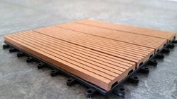 Vifah V98SET43 7 Piece Malibu Outdoor Wood Patio Dining Set