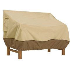 Classic Accessories Veranda Patio Bench Cover – Durable and Water Resistant Patio Set Cove ...
