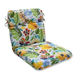 Pillow Perfect Outdoor/Indoor Lensing Garden Rounded Corners Chair Cushion