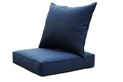 [SewKer] Indoor/Outdoor Patio Deep Seat Cushion Set Navy Blue 3605