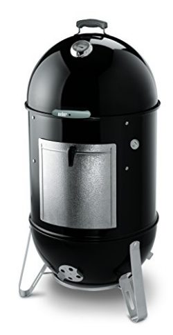 Weber 731001 Smokey Mountain Cooker 22-Inch Charcoal Smoker, Black