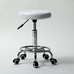 Z ZTDM Adjustable Tattoo Salon Stool Hydraulic Rolling Swivel Chair Facial Massage Spa Chairs (M ...