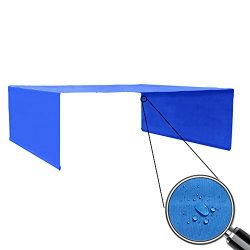 Alion Home Custom Sizes Rod Pocket Waterproof Universal Replacement Shade Canopy Top Cover for P ...