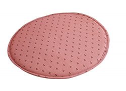 Non-slip Round Stuffed Bar Stool Chair Cushion with Buckle Backrest LivebyCare Filled Seat Back  ...