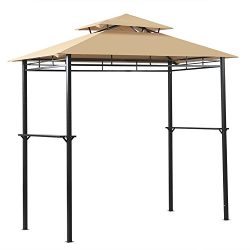 8′ x 4′ Outdoor Grill Gazebo Patio BBQ Soft Top Canopy Tent