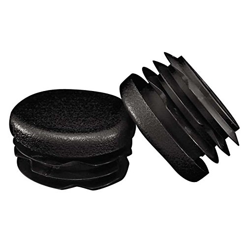 10 Pack 1 Inch Round Plastic Plug, Pipe Tubing End Cap, Durable Chair
