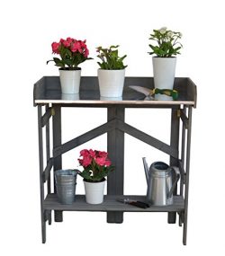 VYTAL Folding Potting Bench / Event Table (Gray)