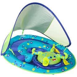 SwimWays Baby Spring Float Activity Center with Canopy, Octopus