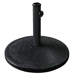 Elite Shade Round Umbrella Base Stand Market Patio Outdoor Heavy Duty Umbrella Holder, 21 lbs
