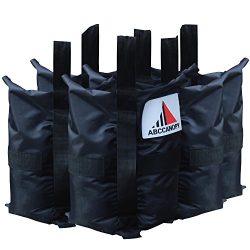 ABCCANOPY Heavy Duty Abccanopy Premium Instant Shelters Weight Bags – Set of 4 – 40l ...