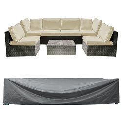 COVERKING CLUB 126″ L x 64″ W x 29″ H Patio Furniture Set Covers Waterproof Ou ...