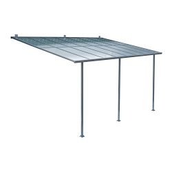 Outsunny Aluminum Framed Translucent Patio Cover – 10′ x 15′