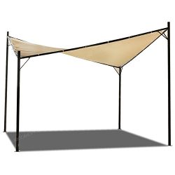 ABCCANOPY Butterfly Gazebo Garden Canopy Shelter 12’x12′, Beige