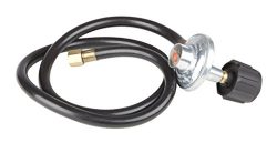 Fire Sense Replacement Regulator Hose Assembly for (LP) Propane Patio Heater (47″ Hose Length)