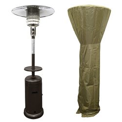 PrimeGlo HLDS01-CG-A HLDS01-Pct-a Propane Patio Heater With Full Length Cover